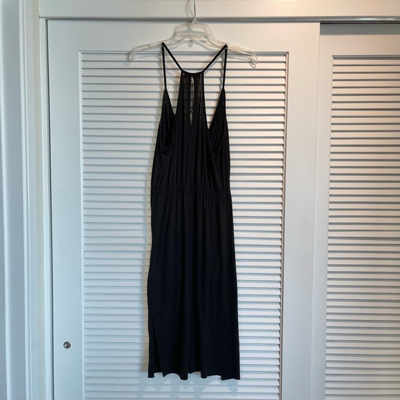 SOLD - Comfy & Casual Little Black Dress - Picture 4 of 5